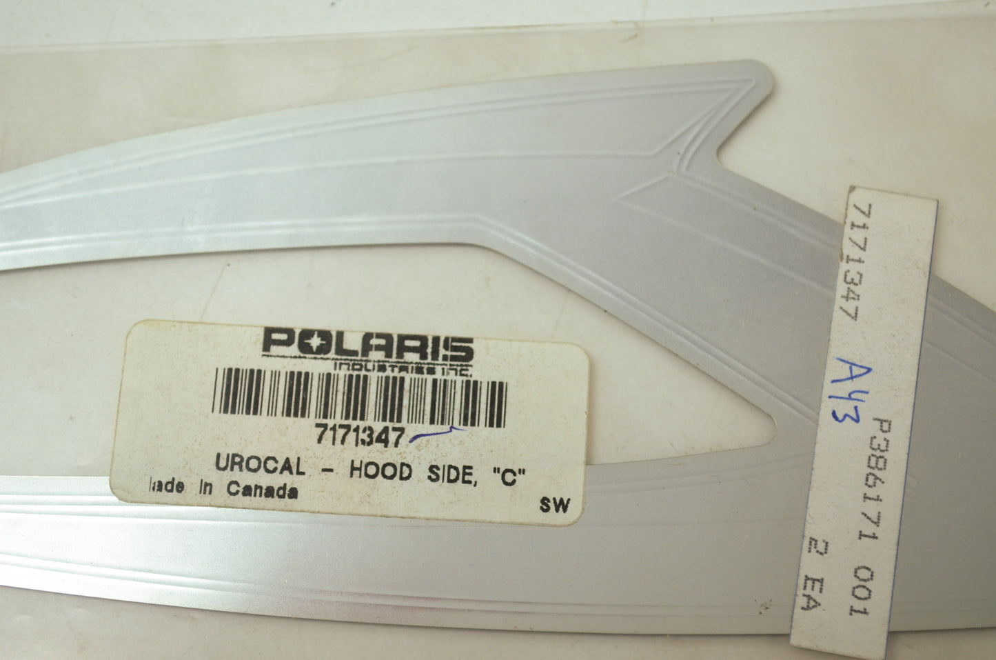 NEW OEM Polaris Hood Decal 2004 XC SP Edge 500 600 700 800 7171347 NOS