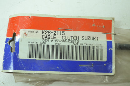 NEW Parts Unlimited Suzuki Clutch Cable RM80 RM80S RM85 RM85L 58200-02B13 NOS