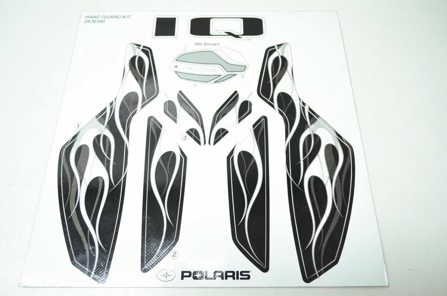 NEW OEM Polaris Snowmobile Handguard Decal Kit 2876390 NOS