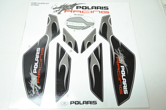NEW OEM Polaris Snowmobile Handguard Decal Kit 2876063 NOS