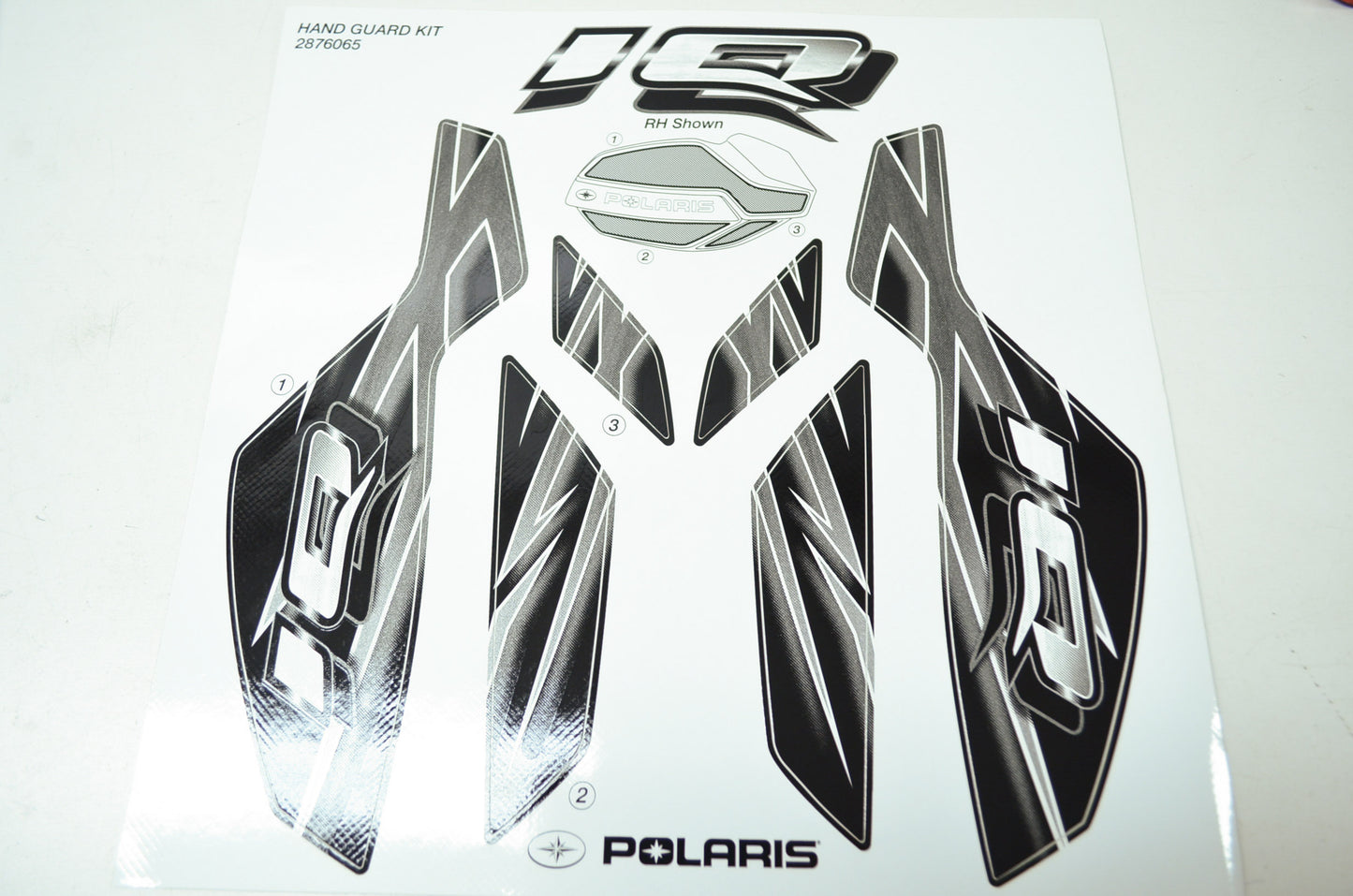 NEW OEM Polaris Snowmobile Handguard Decal Kit 2876065 NOS