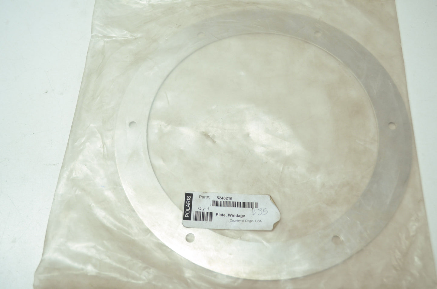 NEW OEM Polaris Windage Plate PRO X Indy Classic Edge Supersport XC 5246216 NOS