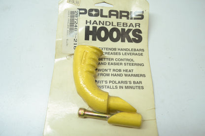 NEW OEM Polaris Handlebar Hook Extension Yellow 2872483-216 NOS
