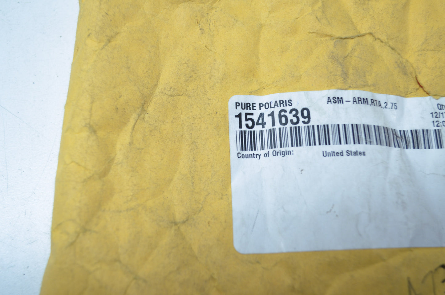 OEM Polaris 1541639 Rotation Arm Assembly 2.75 NOS