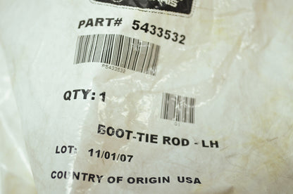 OEM Polaris 5433532 Left Hand Tie Rod Boot NOS
