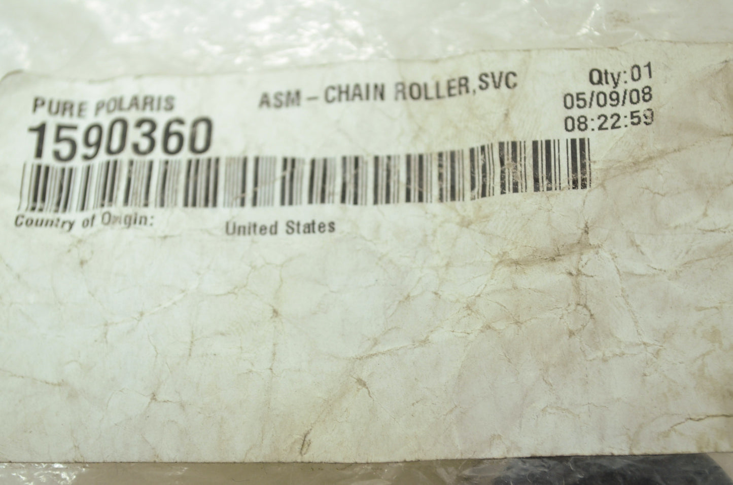 OEM Polaris 1590360 Chain Roller Assembly NOS