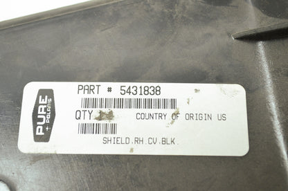OEM Polaris 5431838 Black Right Hand CV Shield