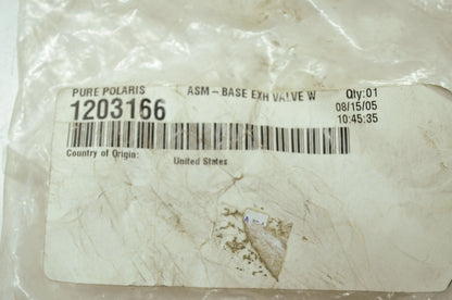 NEW OEM Polaris Exhaust Valve Base HO RMK Cleanfire Dragon Switchback 1203166 NO