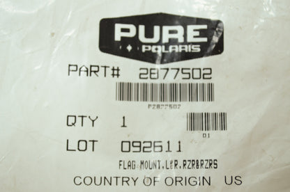 New OEM Polaris Flag Mount Kit 11-13 RZR 570 800 900 S 4 XP NOS