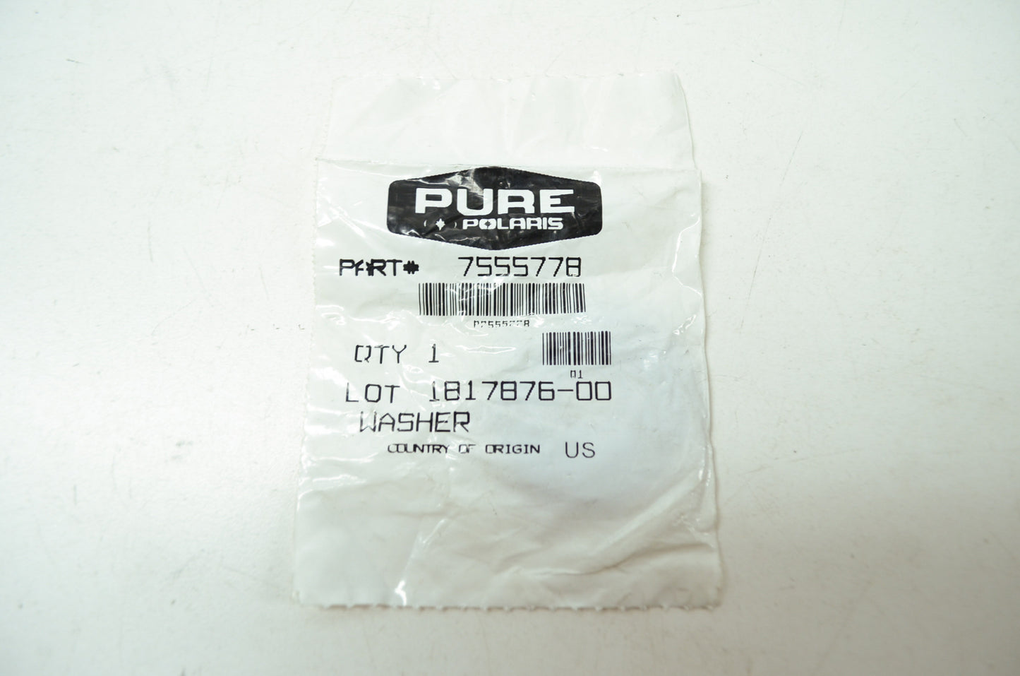 NEW OEM Polaris Slotted Washer 9/16 7555778 NOS