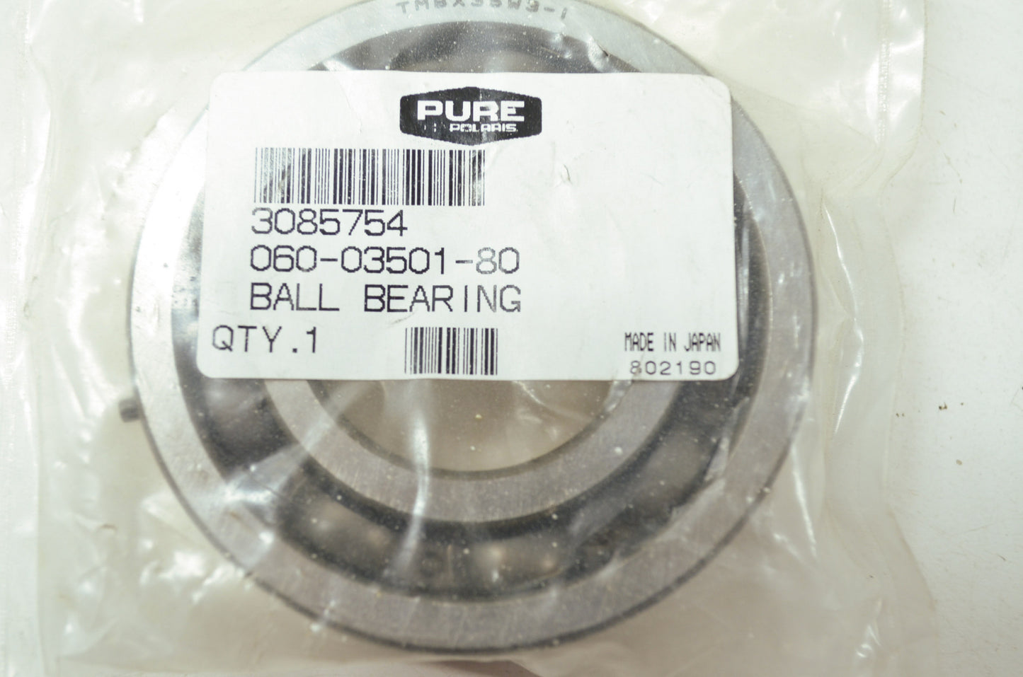 OEM Polaris 3085754 Ball Bearing NOS