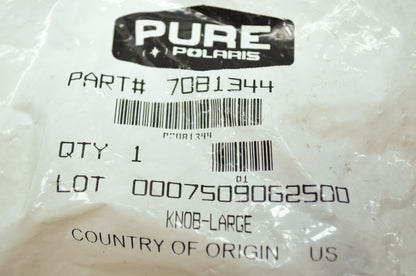OEM Polaris 7081344 Large Knob NOS