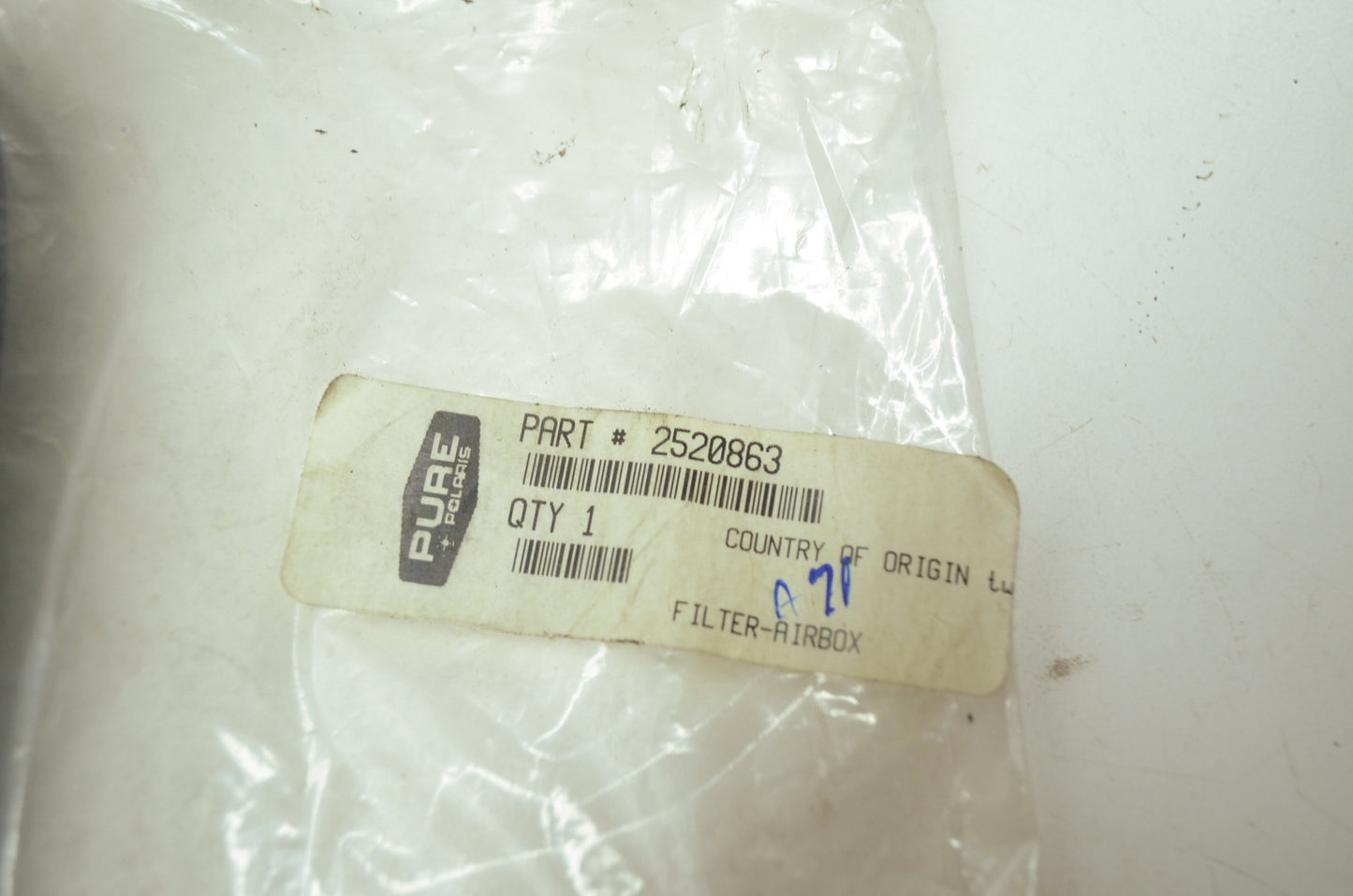 OEM Polaris 2520863 Airbox Filter NOS