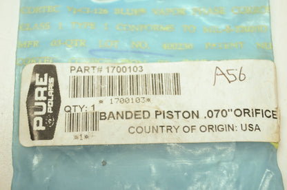 OEM Polaris 1700103 Orifice Banded Piston Assembly .070" NOS