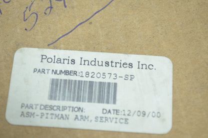 OEM Polaris 1820573 Pitman Arm Assembly NOS