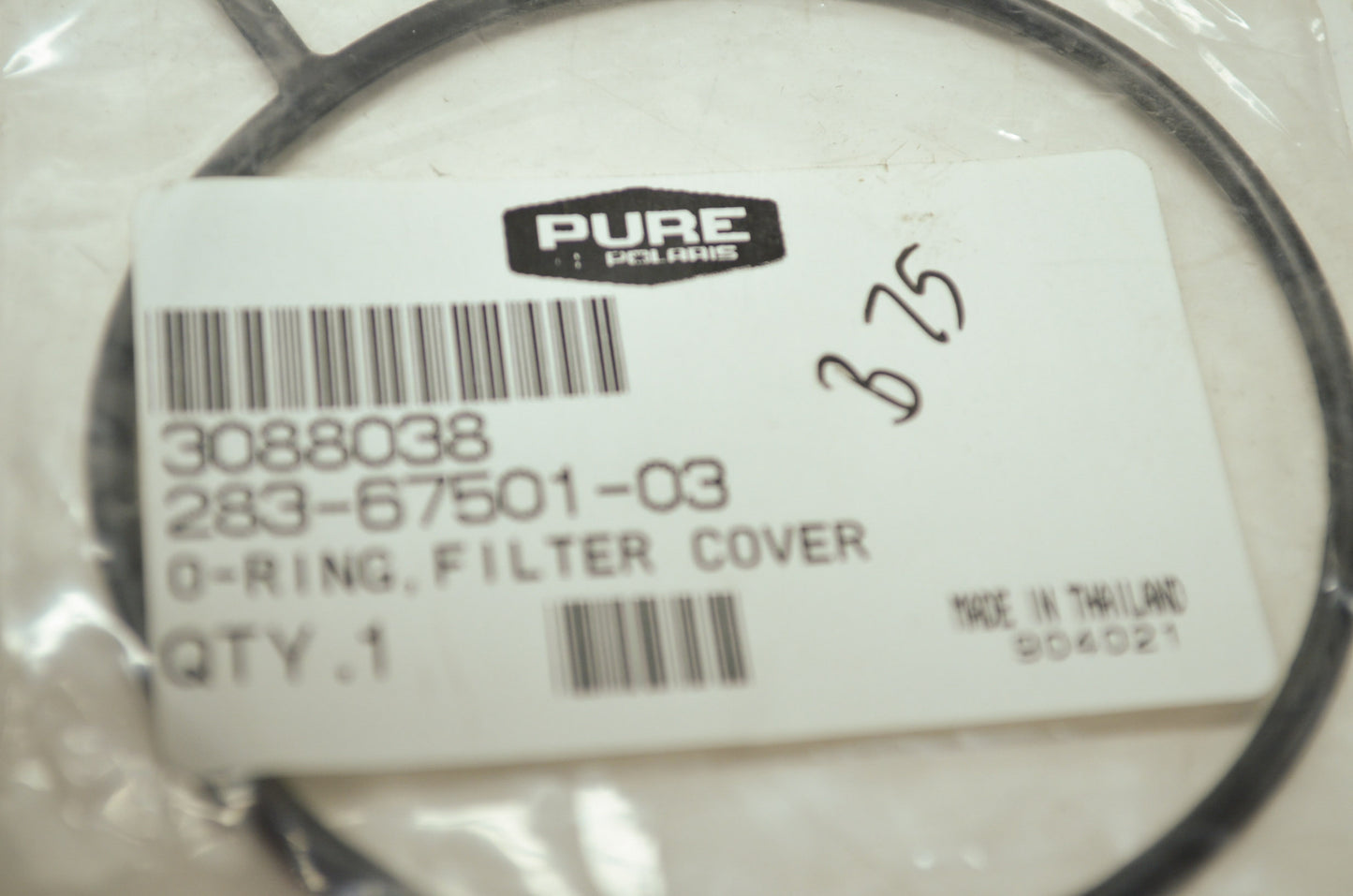 OEM Polaris 3088038 Filter Cover O-Ring NOS