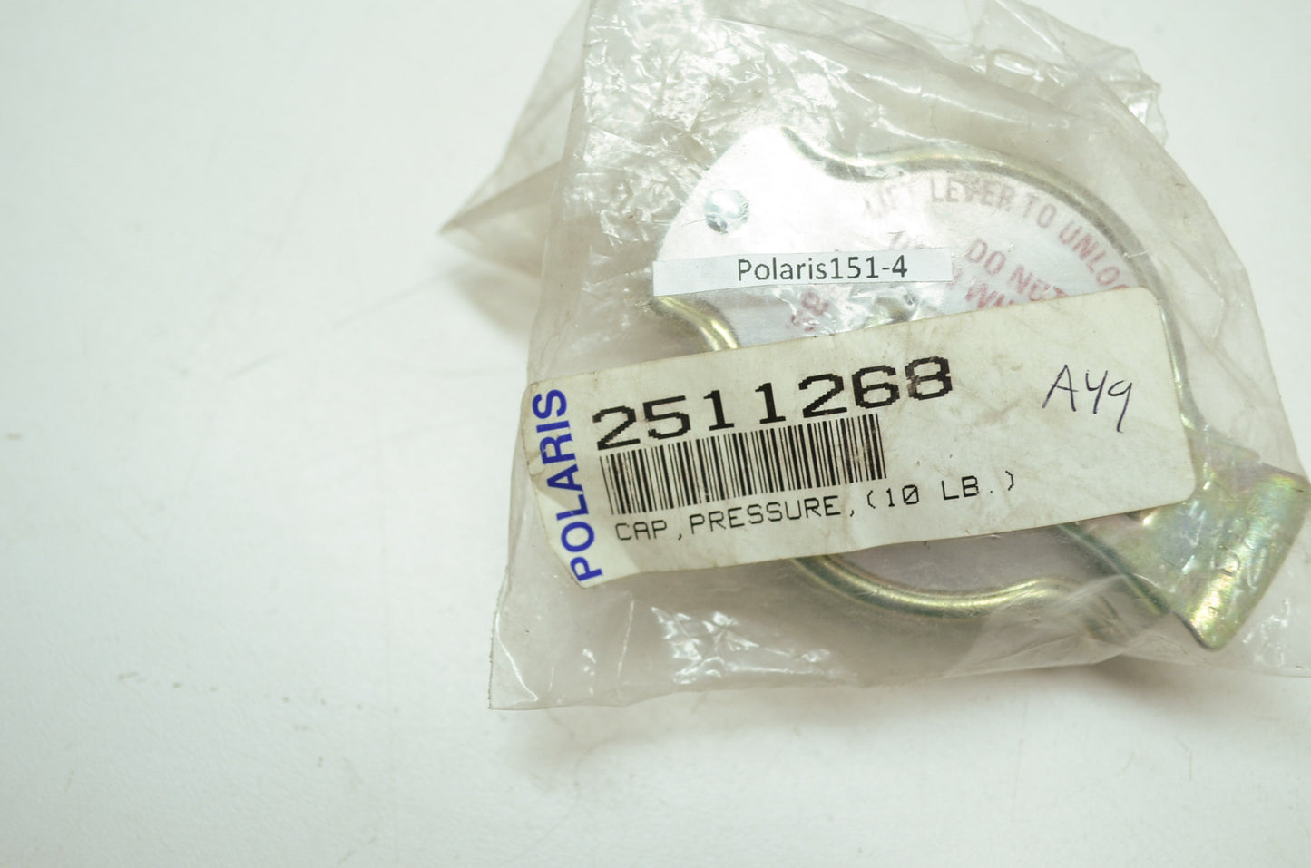 OEM Polaris 2511268 Pressure Cap (10 LB.) NOS