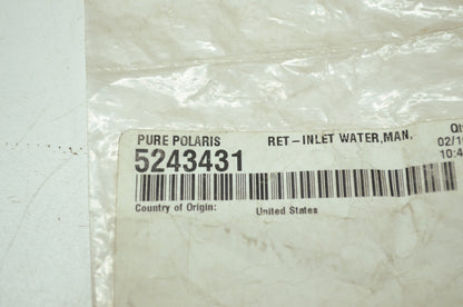 OEM Polaris 5243431 Inlet Water Manifold Retainer NOS