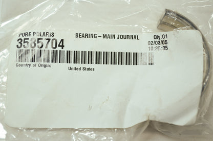 OEM Polaris 3585704 Main Journal Bearing NOS