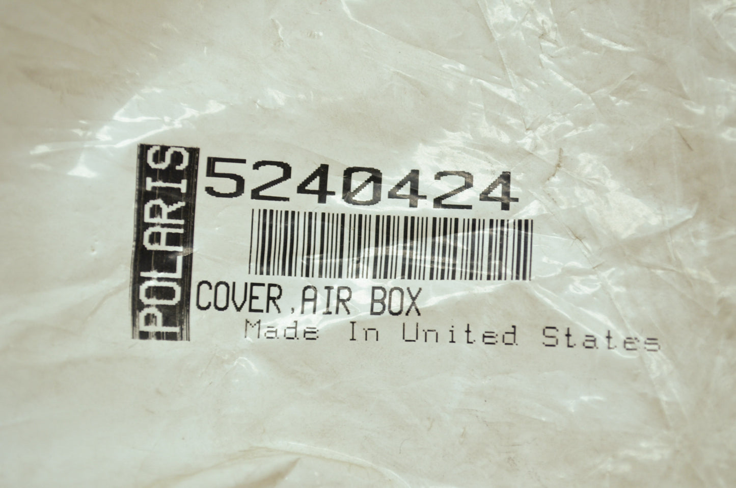 New OEM Polaris Airbox Cover NOS
