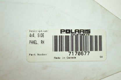 NEW OEM Polaris Right Panel Decal 2003 Sportsman 400 500 HO 7170677 NOS