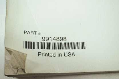 OEM Polaris 2005 Snowmobile Quick Reference Manual 9914898