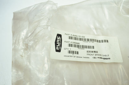 OEM Polaris 450985 Front Brake Cable NOS