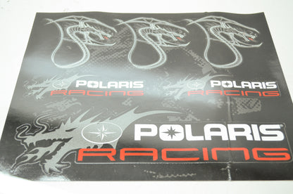 NEW OEM Polaris Handlebar Guard Decal Dragon Kit 2850939 NOS