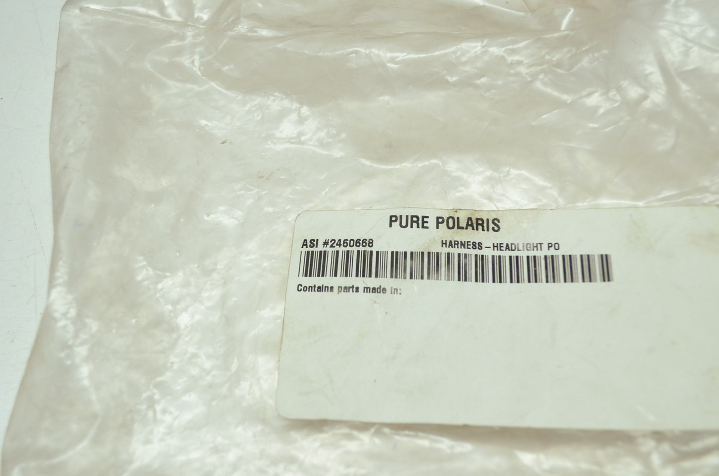 NEW OEM Polaris Headlight Wiring Harness Sportsman 335 500 Worker 2460668 NOS