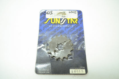 NEW Sunstar Sprocket 15T Honda 1980 CT110 20615 NOS