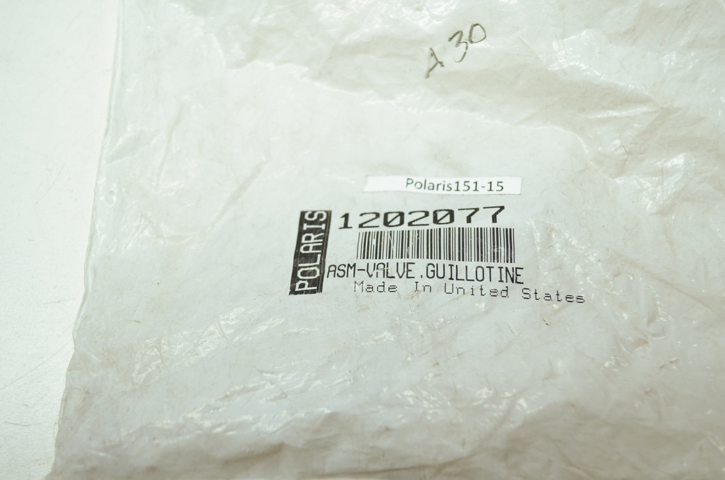 NEW OEM Polaris Exhaust Valve 2000 440 XC SP 1202077 NOS