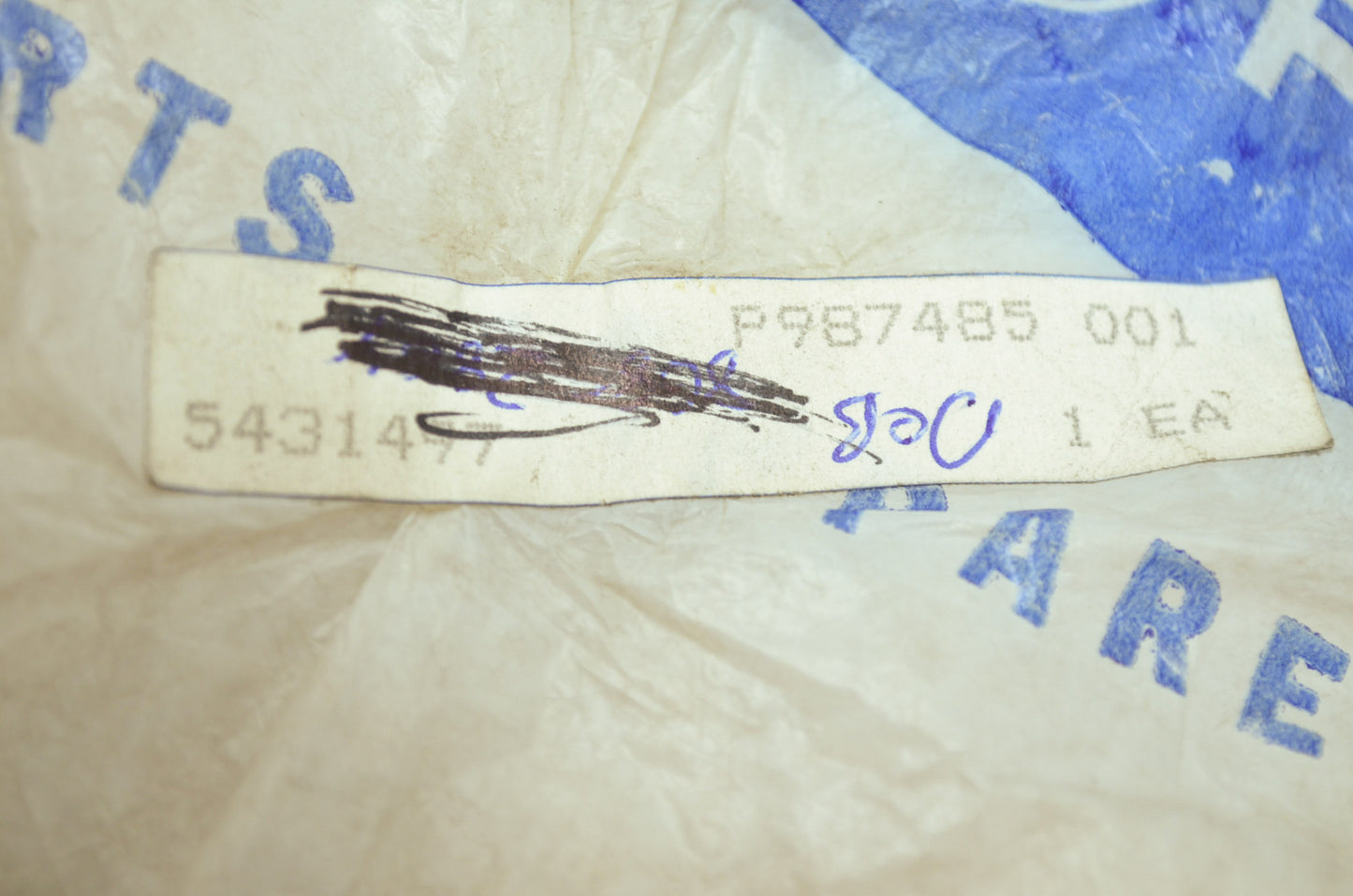 OEM Polaris 5431497 Left Reflector Lens NOS