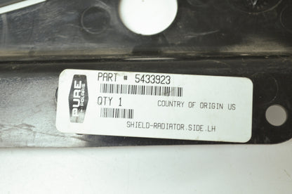 OEM Polaris 5433923 Left Side Radiator Shield NOS
