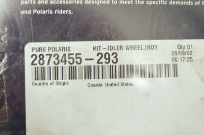 NEW OEM Polaris Idler Wheel Kit Indy Red 2873455-293 NOS