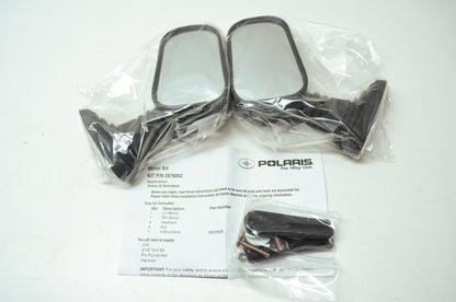 OEM Polaris 2876042 Rear View Mirrors Kit NOS