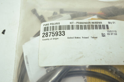 NEW OEM Polaris Handwarmer Kit Edge Passenger 2875933 NOS