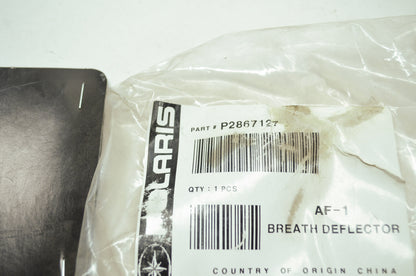 NEW OEM Polaris Breath Deflector AF-1 LE-6 Helmet 2867127 NOS