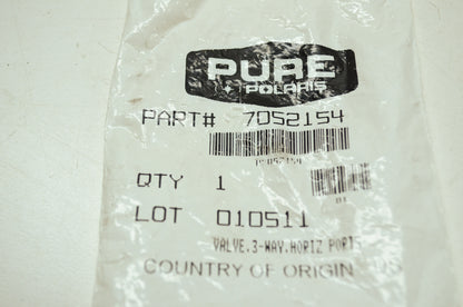 New OEM Polaris 3-Way Valve NOS