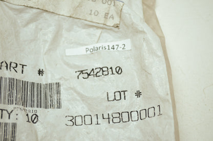 OEM Polaris 7542810 Slotted Nut NOS