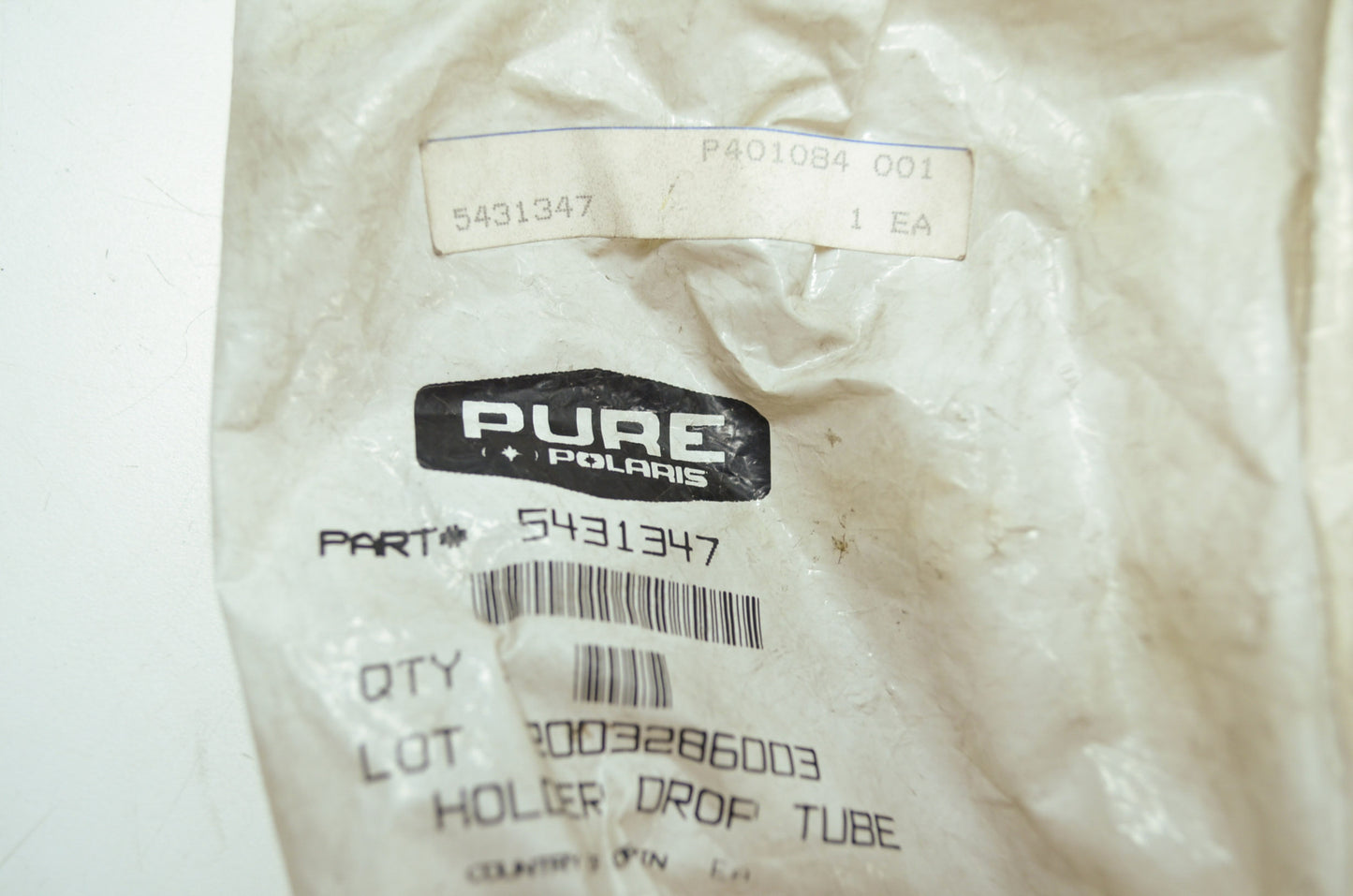 OEM Polaris 5431347 Droptube Holder NOS