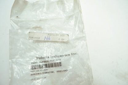 OEM Polaris 7041412 Preload Spring XLT Classic Ultra Touring Trail NOS