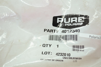 OEM Polaris 4012340 Solenoid/Starter Cable NOS