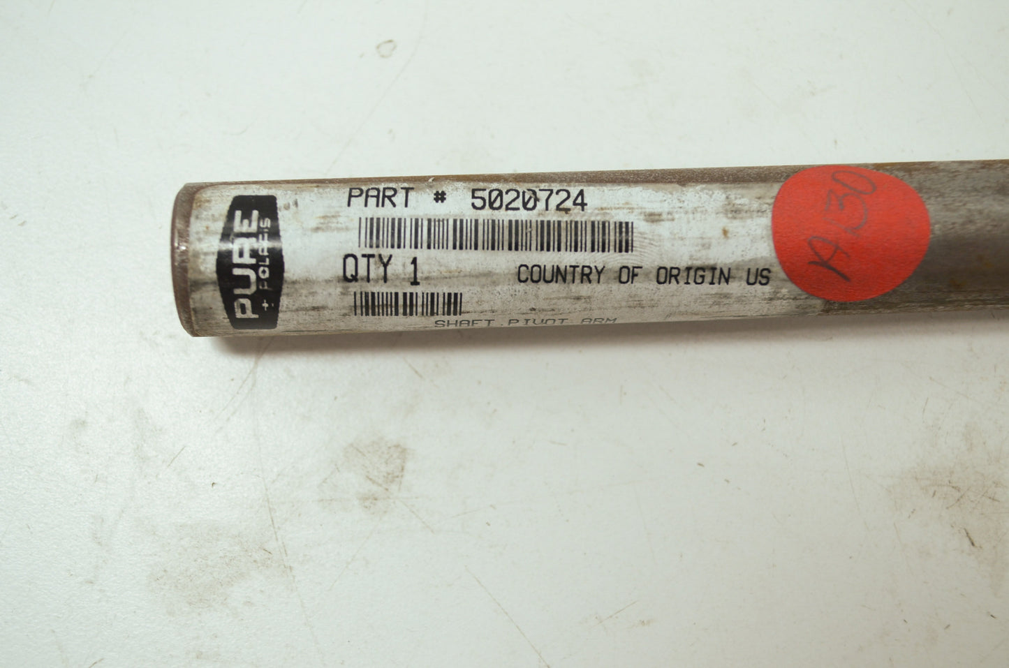 OEM Polaris 5020724 Pivot Arm Shaft NOS