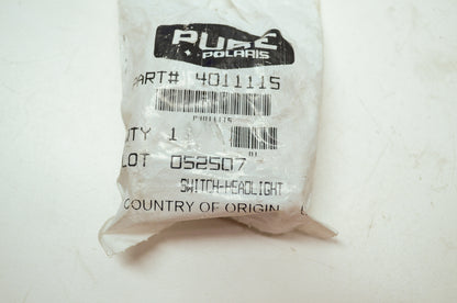 OEM Polaris 4011115 Headlight Switch NOS