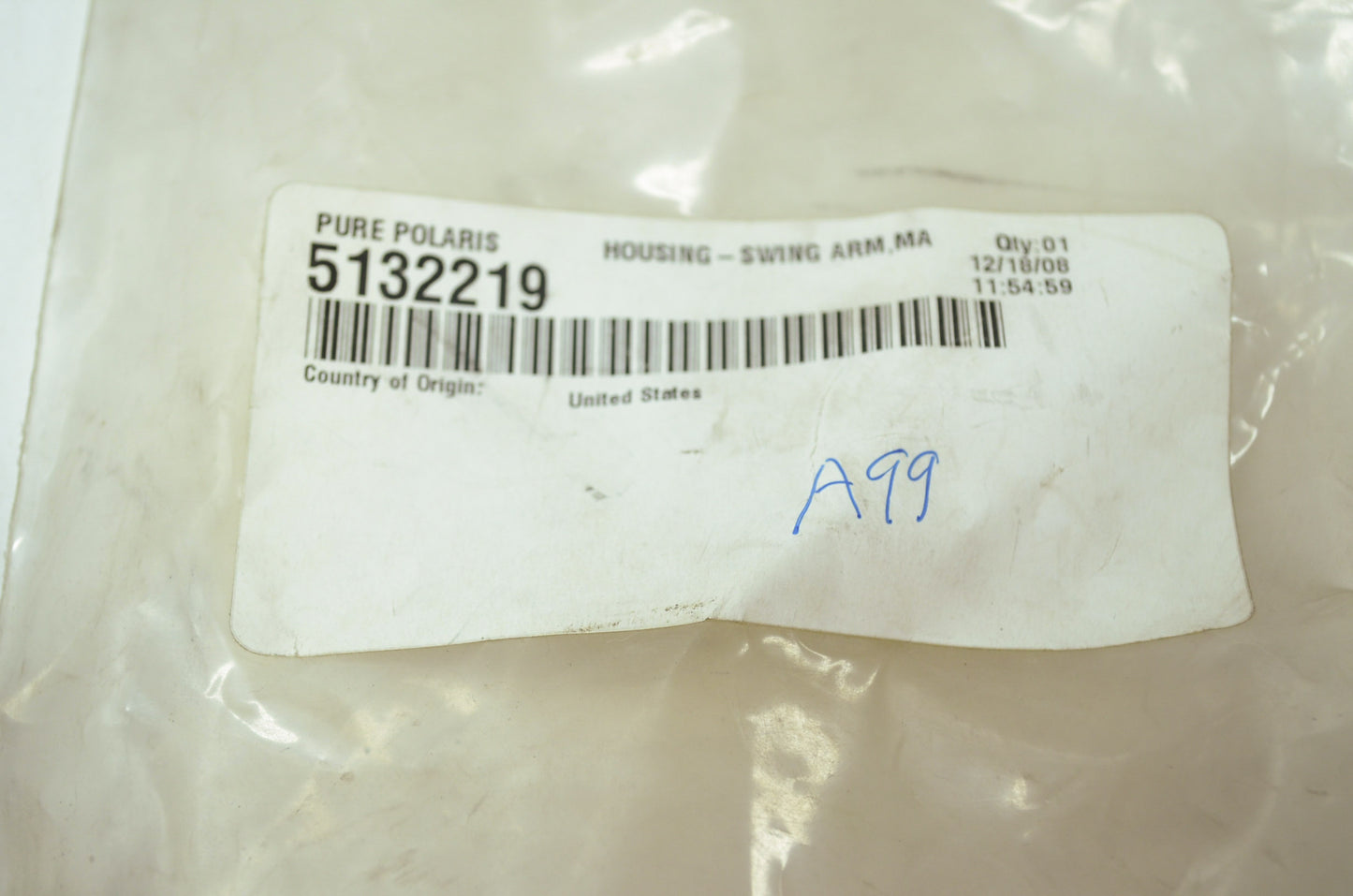OEM Polaris 5132219 Swing Arm Housing NOS