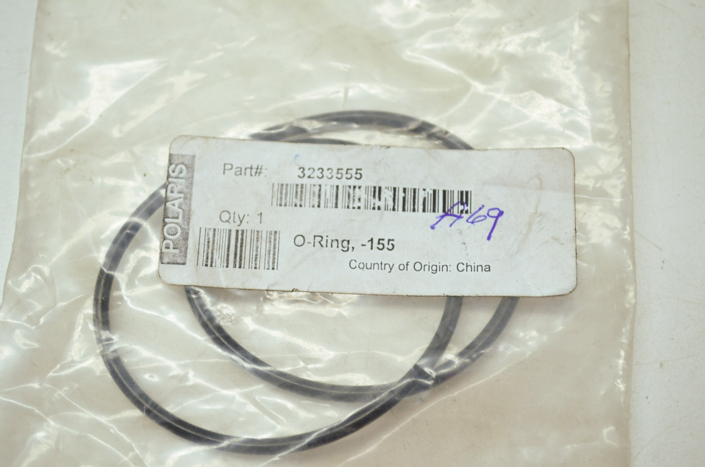OEM Polaris 3233555 O-Ring NOS