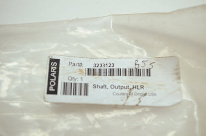 OEM Polaris 3233123 Output Shaft NOS