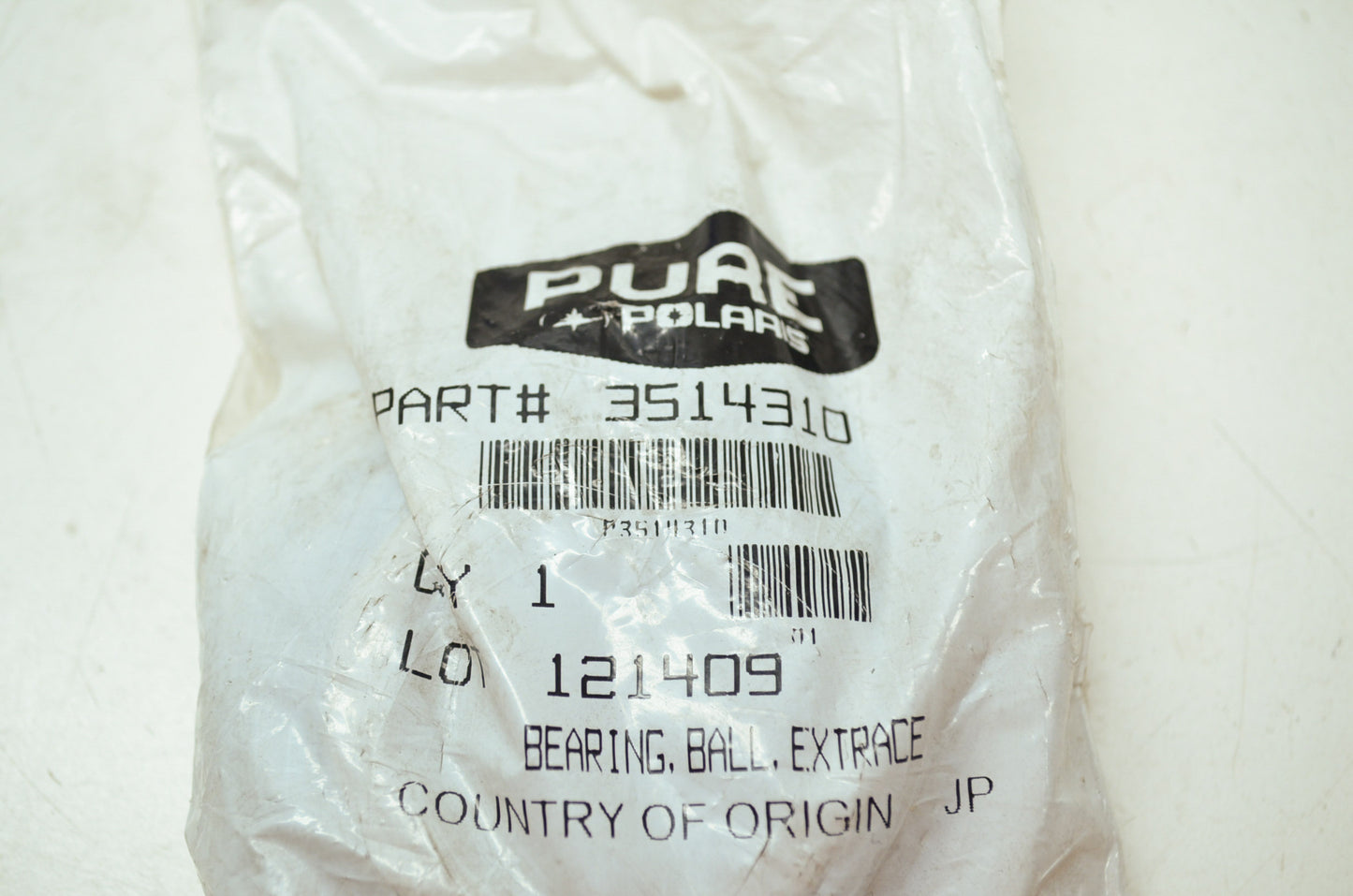 OEM Polaris 3514310 Ball Bearing NOS