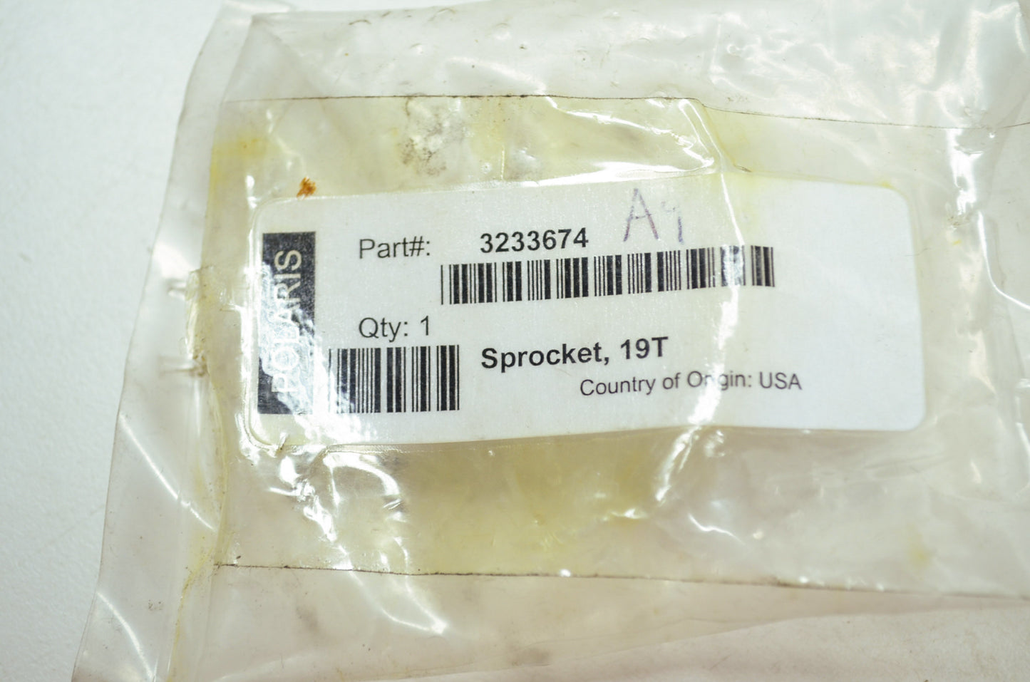 OEM Polaris 3233674 Sprocket 19T NOS