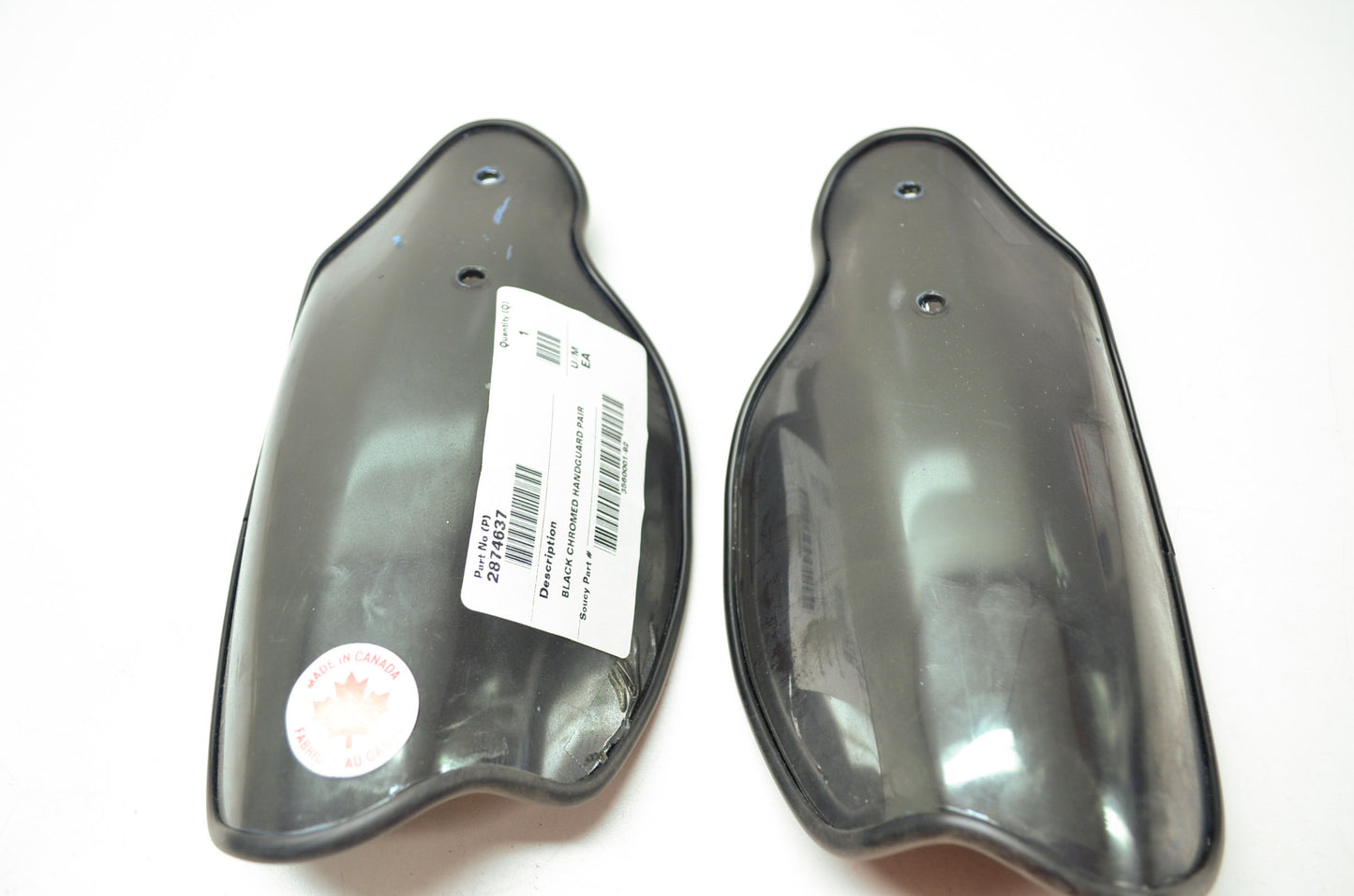 NEW OEM Polaris Hand Guard Pair Black Chromed 2004 PRO X X2 600 700 800 2874637